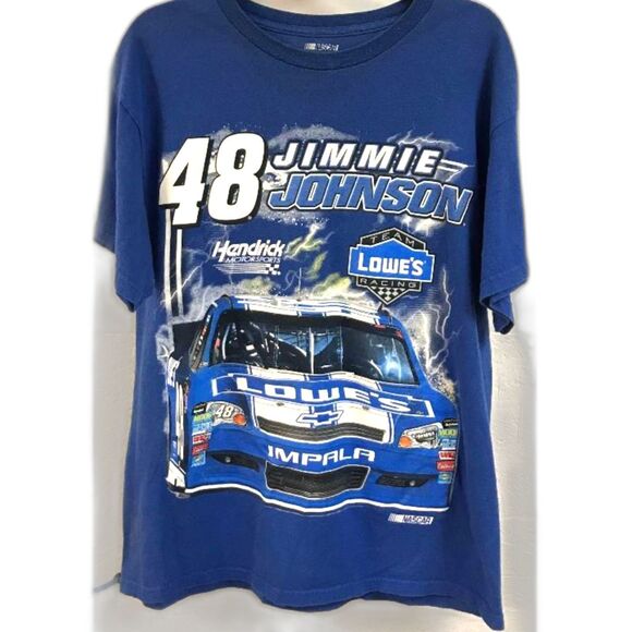 NASCAR Jimmie Johnson 48 T-Shirt - Size Large - Picture 1 of 3